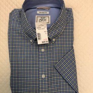 Jos. A Bank Men's Large short sleeved button down